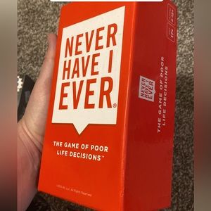 Never Have I Ever… card game